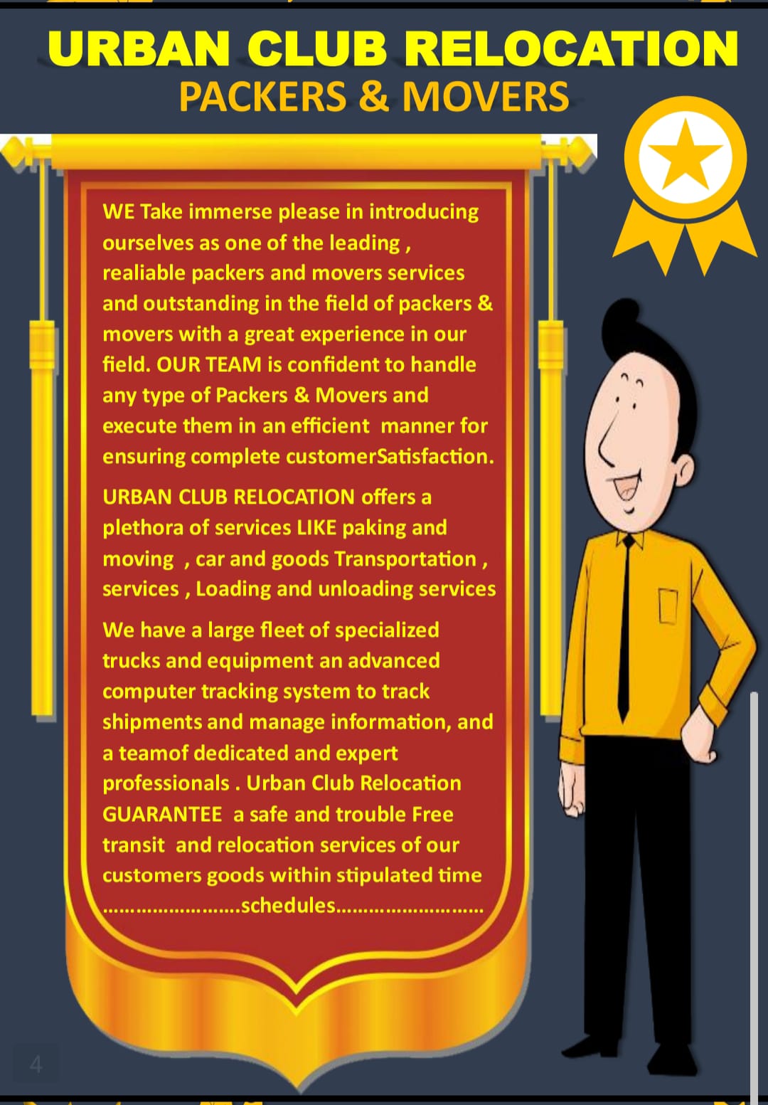 Cargo shipping services