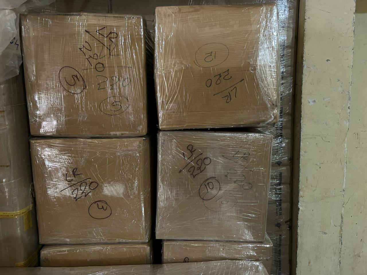 Secure warehouse storage facility